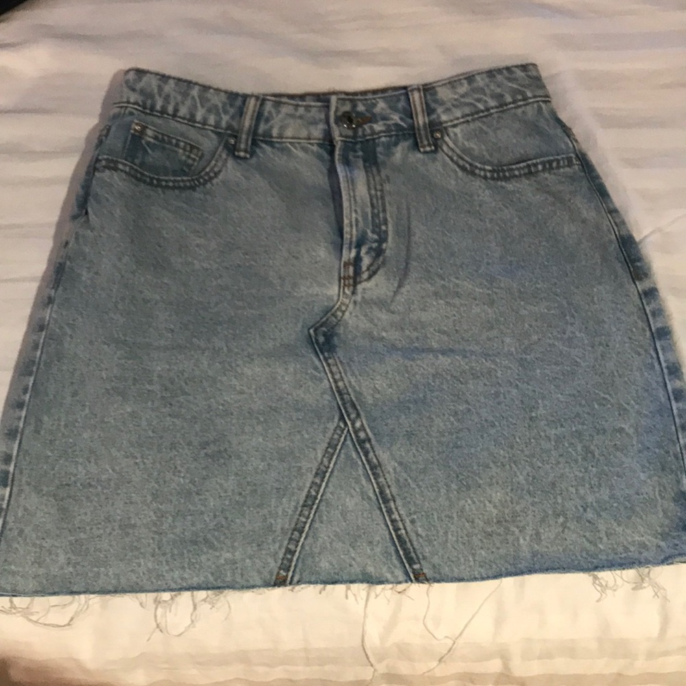 Denim skirt